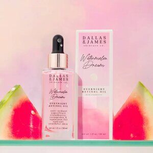 Dallas & James Skincare Co. Watermelon Dream Overnight Retinol Oil